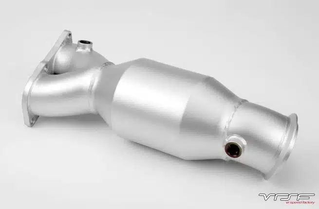 VRSF 3.5" Ceramic Coated Downpipe N55 10-13 BMW 135i/335i/X1-2979