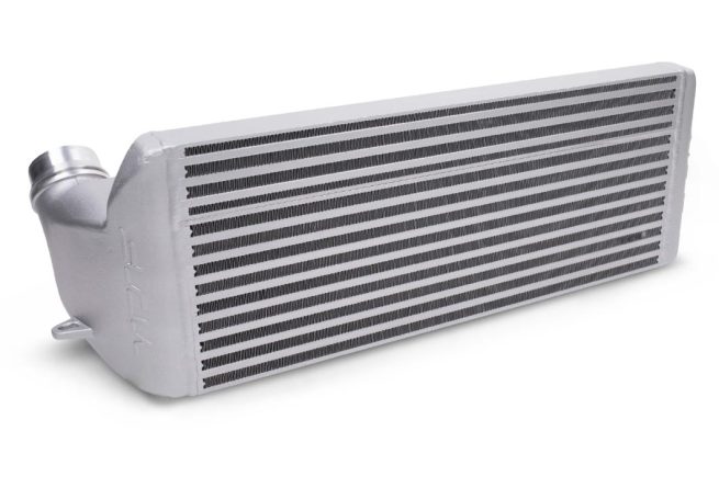 a close-up of a car radiator