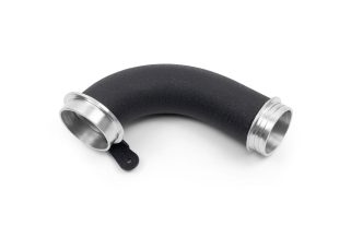 a black and silver pipe