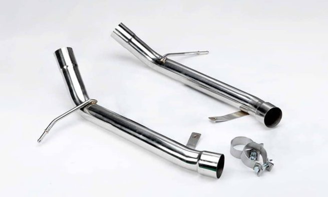 VRSF Stainless Steel Muffler Delete for 07-13 BMW 335i/335xi/335is E90/E91/E92/E93 N54 & N55-0